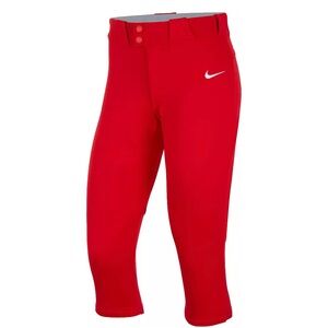 Nike Vapor Select 2 Women's Red Softball Pants size Large new